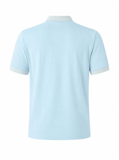 Polo 22002SC in piqué di cotone organico Dust Blue STONE ISLAND | 22002SCS0067V004A